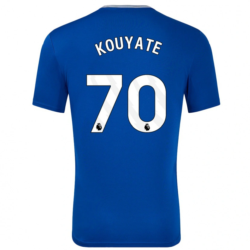 Danxen Mujer Camiseta Katia Kouyate #70 Azul Con 1ª Equipación 2024/25 La Camisa México