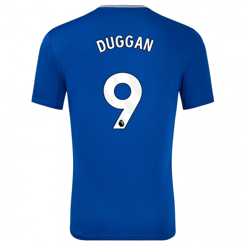 Danxen Mujer Camiseta Toni Duggan #9 Azul Con 1ª Equipación 2024/25 La Camisa México