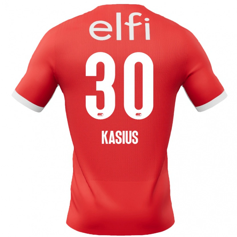 Danxen Mujer Camiseta Denso Kasius #30 Rojo Blanco 1ª Equipación 2024/25 La Camisa México