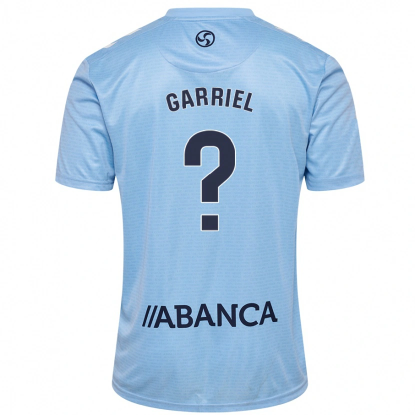 Danxen Mujer Camiseta Iván Garriel #0 Azul Cielo 1ª Equipación 2024/25 La Camisa México
