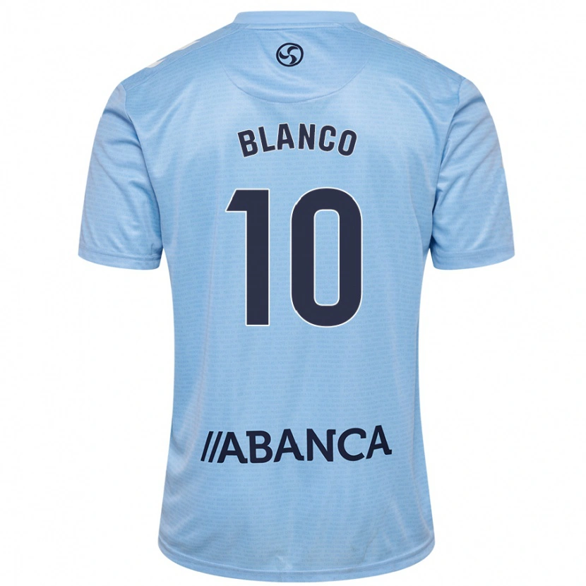 Danxen Mujer Camiseta Raúl Blanco #10 Azul Cielo 1ª Equipación 2024/25 La Camisa México