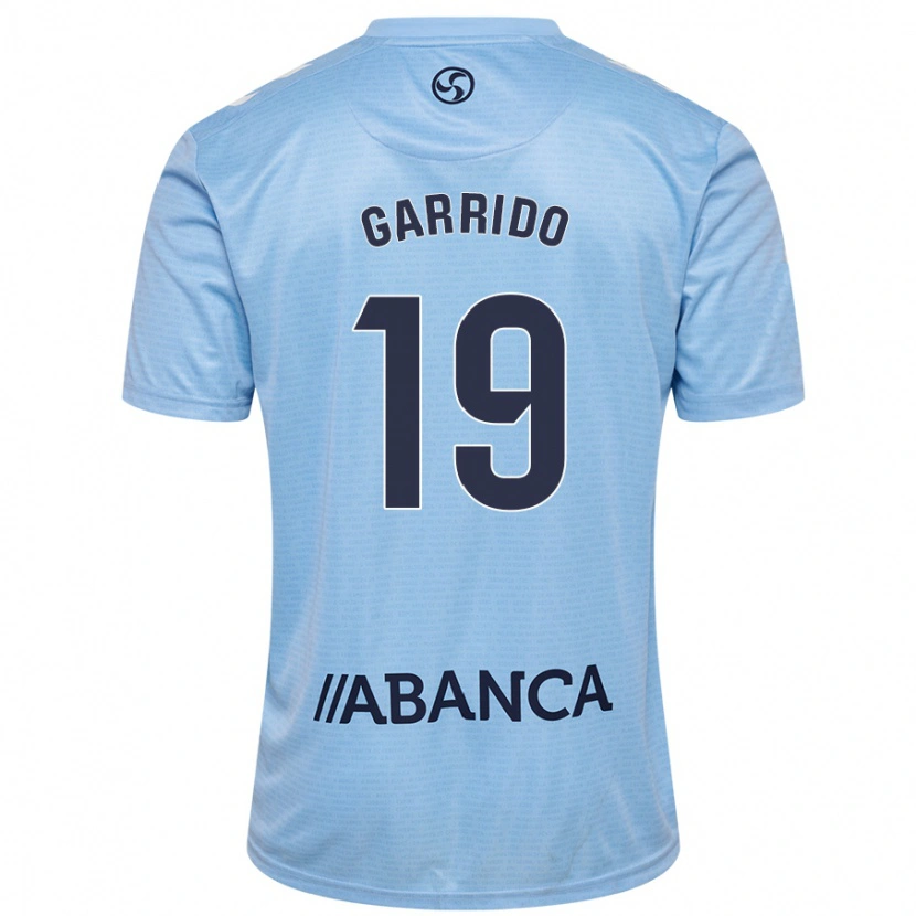 Danxen Mujer Camiseta Manu Garrido #19 Azul Cielo 1ª Equipación 2024/25 La Camisa México