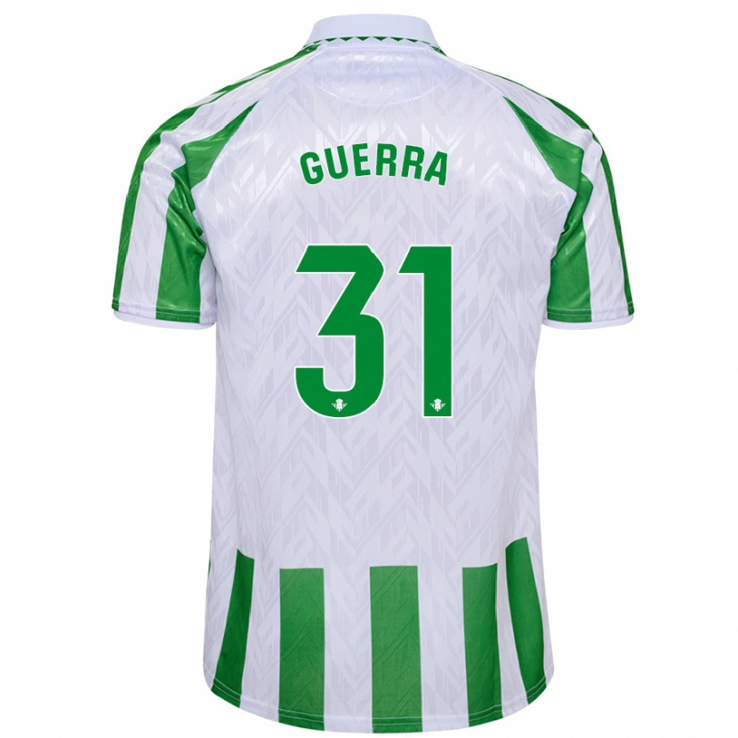 Danxen Mujer Camiseta Ana Guerra Morcillo #31 Verde Rayas Blancas 1ª Equipación 2024/25 La Camisa México