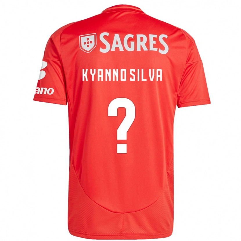 Danxen Mujer Camiseta Kyanno Silva #0 Rojo Blanco 1ª Equipación 2024/25 La Camisa México