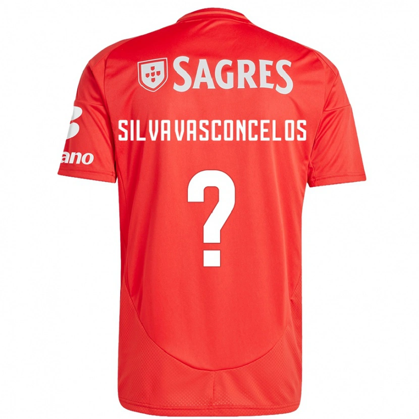 Danxen Mujer Camiseta Martim Silva Vasconcelos #0 Rojo Blanco 1ª Equipación 2024/25 La Camisa México