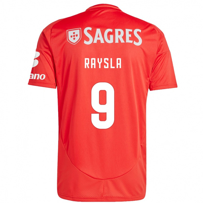 Danxen Mujer Camiseta Nycole Raysla #9 Rojo Blanco 1ª Equipación 2024/25 La Camisa México