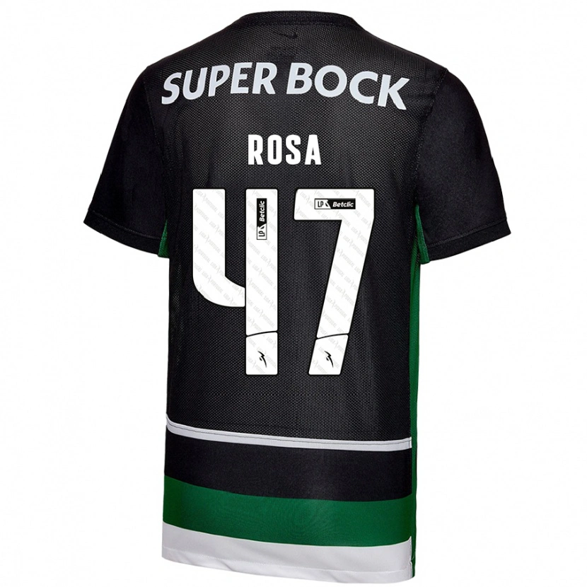 Danxen Mujer Camiseta Mariana Rosa #47 Negro Blanco Verde 1ª Equipación 2024/25 La Camisa México