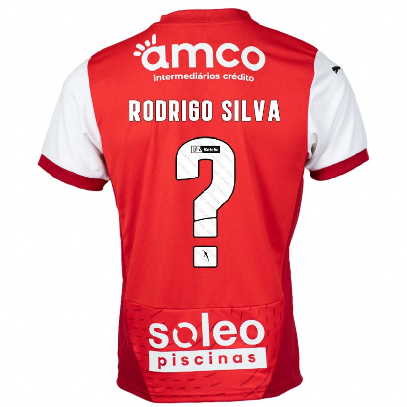 Danxen Mujer Camiseta Rodrigo Silva #0 Rojo Blanco 1ª Equipación 2024/25 La Camisa México