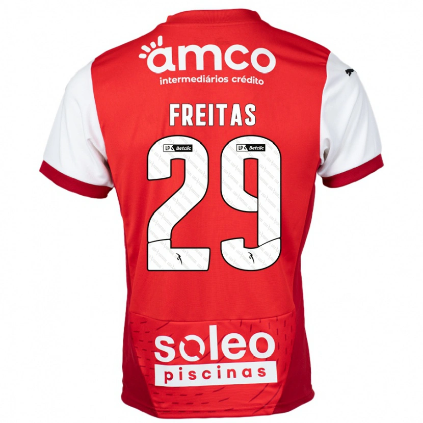 Danxen Mujer Camiseta Mylena Freitas #29 Rojo Blanco 1ª Equipación 2024/25 La Camisa México