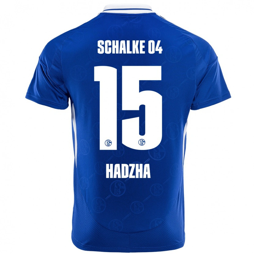 Danxen Mujer Camiseta Nedzhib Hadzha #15 Azul Real 1ª Equipación 2024/25 La Camisa México