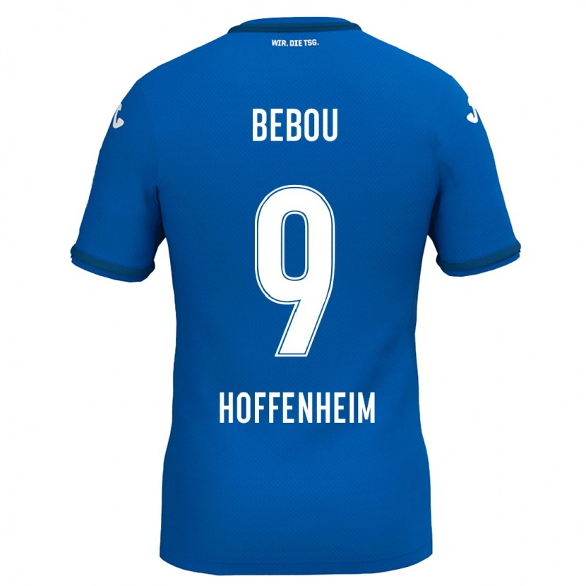 Danxen Mujer Camiseta Ihlas Bebou #9 Azul Real 1ª Equipación 2024/25 La Camisa México