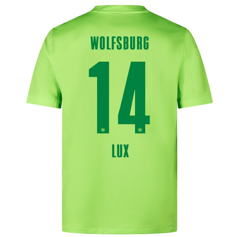 Danxen Mujer Camiseta Finn-Marco Lux #14 Verde Fluorescente 1ª Equipación 2024/25 La Camisa México