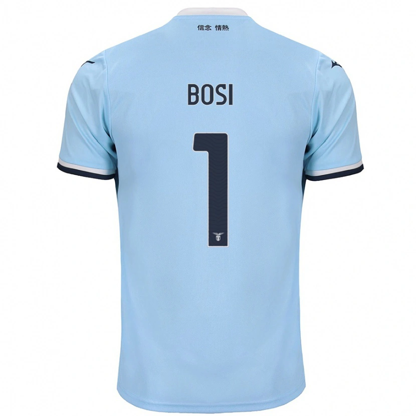 Danxen Mujer Camiseta Gioele Bosi #1 Azul 1ª Equipación 2024/25 La Camisa México