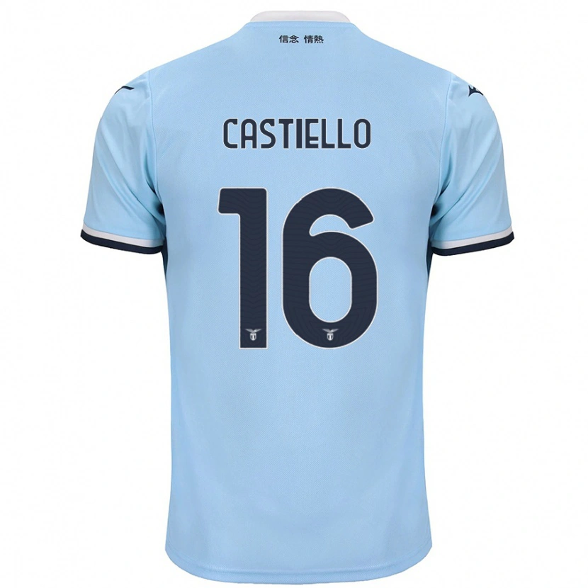 Danxen Mujer Camiseta Antonietta Castiello #16 Azul 1ª Equipación 2024/25 La Camisa México