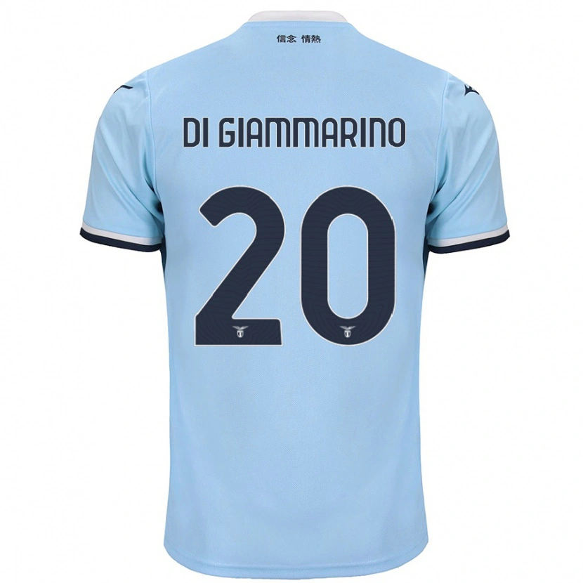 Danxen Mujer Camiseta Virginia Di Giammarino #20 Azul 1ª Equipación 2024/25 La Camisa México