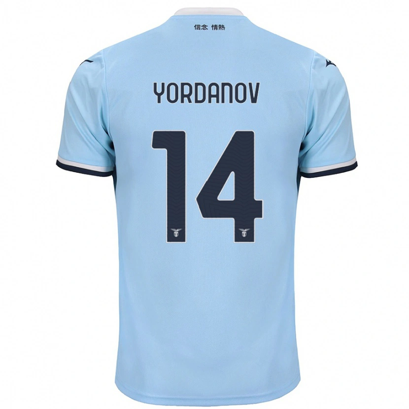 Danxen Mujer Camiseta Damyan Yordanov #14 Azul 1ª Equipación 2024/25 La Camisa México