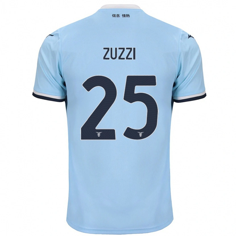 Danxen Mujer Camiseta Giorgia Zuzzi #25 Azul 1ª Equipación 2024/25 La Camisa México