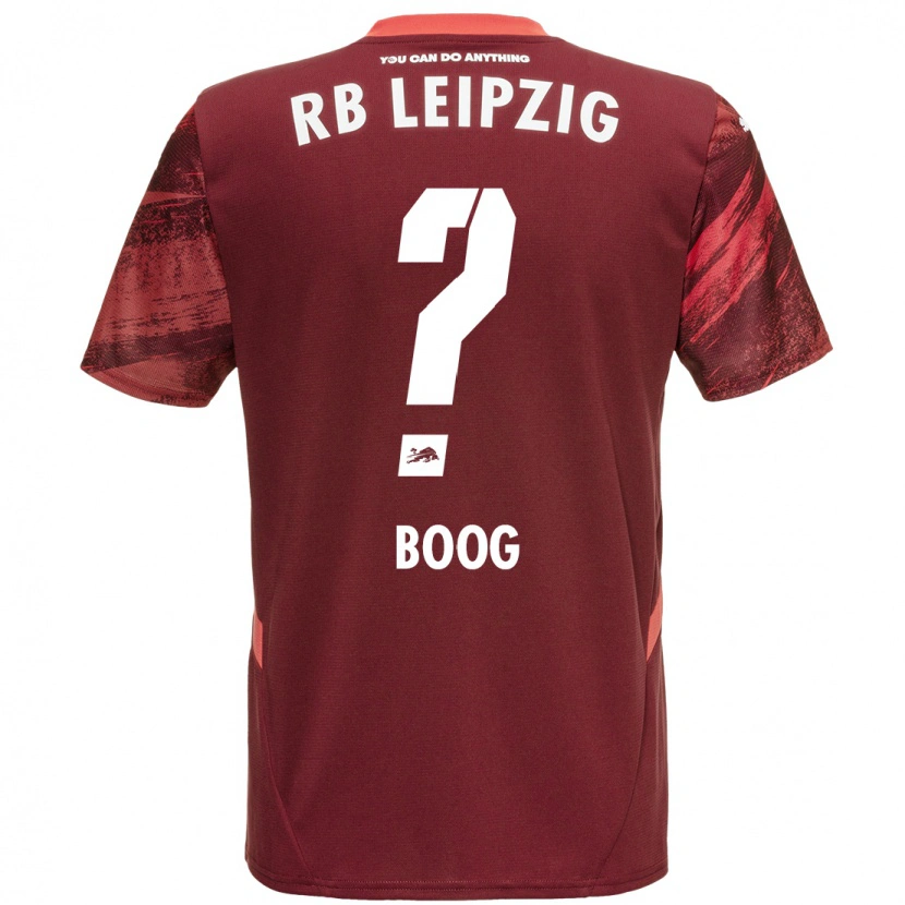 Danxen Mujer Camiseta Miguel Boog #0 Borgoña 2ª Equipación 2024/25 La Camisa México