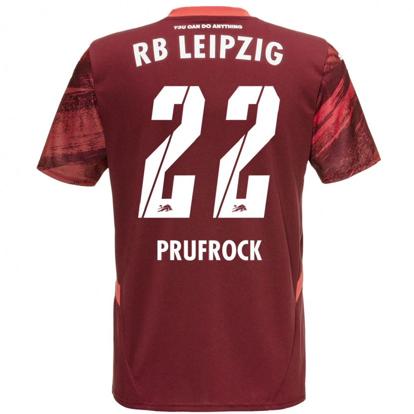 Danxen Mujer Camiseta Silas Prüfrock #22 Borgoña 2ª Equipación 2024/25 La Camisa México