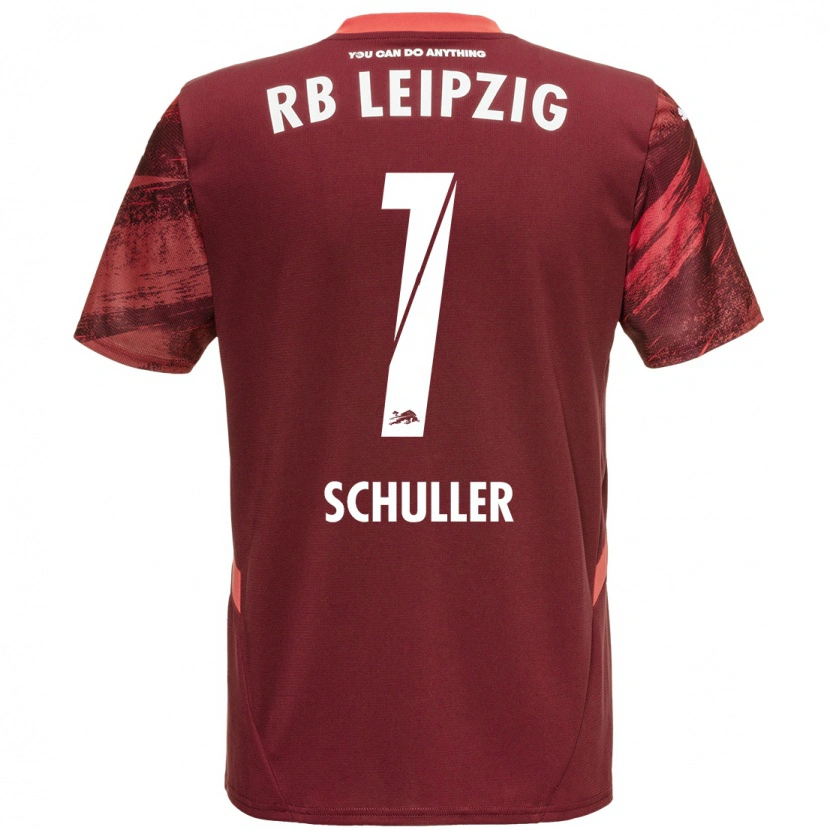 Danxen Mujer Camiseta Gina Schüller #1 Borgoña 2ª Equipación 2024/25 La Camisa México