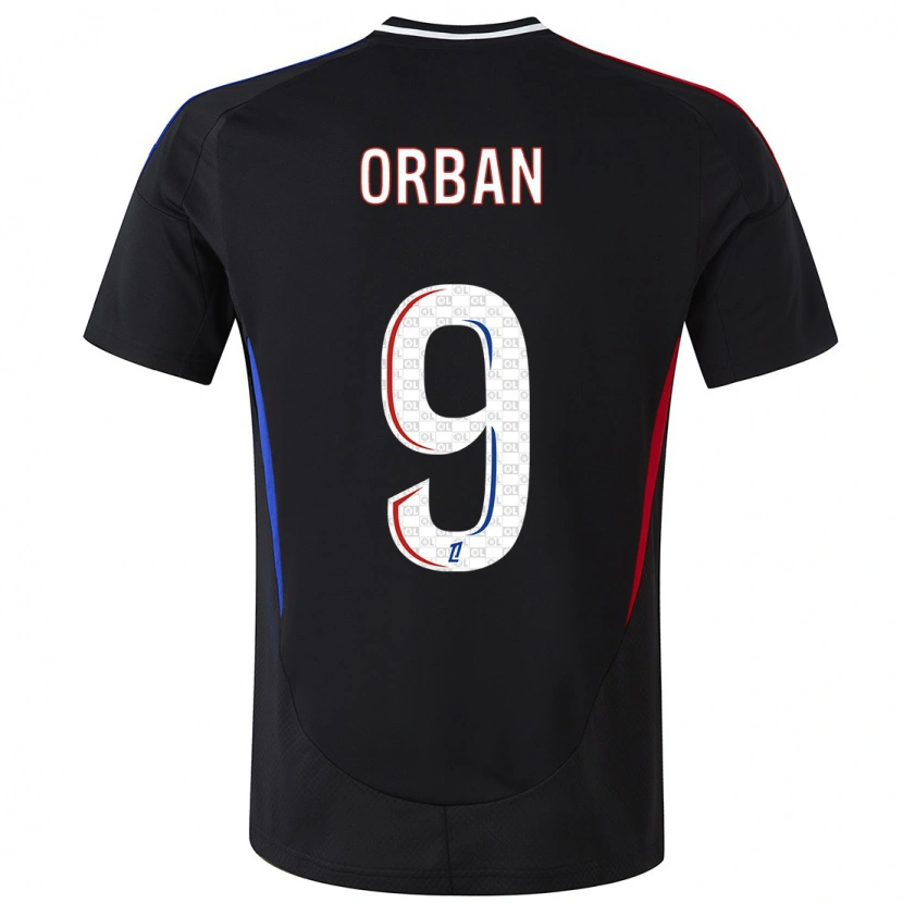 Danxen Mujer Camiseta Gift Orban #9 Negro 2ª Equipación 2024/25 La Camisa México
