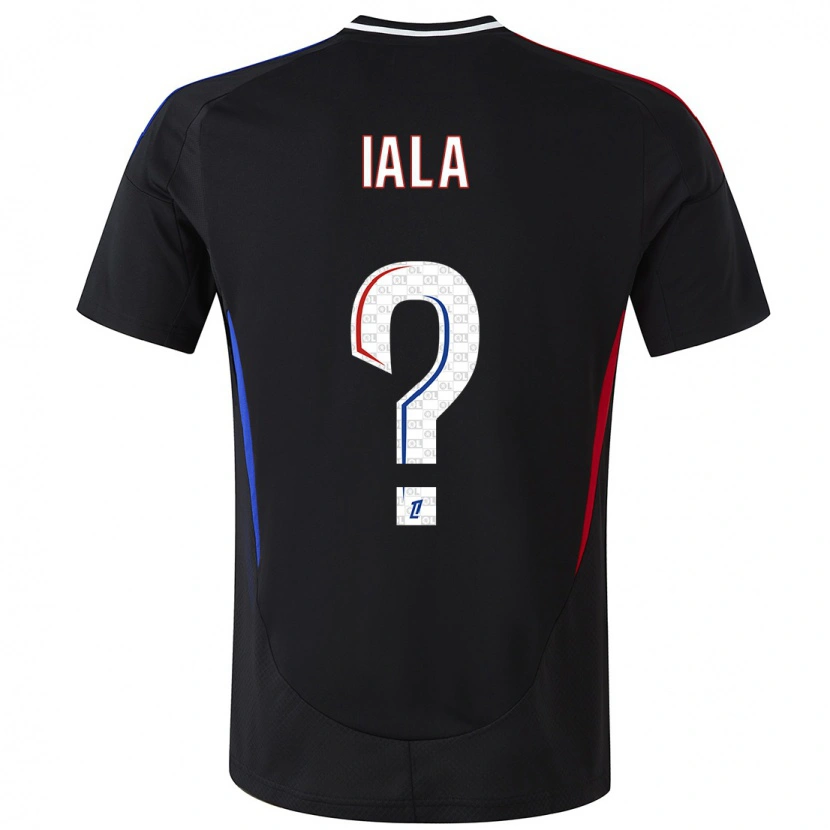 Danxen Mujer Camiseta Célestino Iala #0 Negro 2ª Equipación 2024/25 La Camisa México