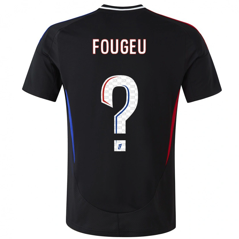 Danxen Mujer Camiseta Breyton Fougeu #0 Negro 2ª Equipación 2024/25 La Camisa México