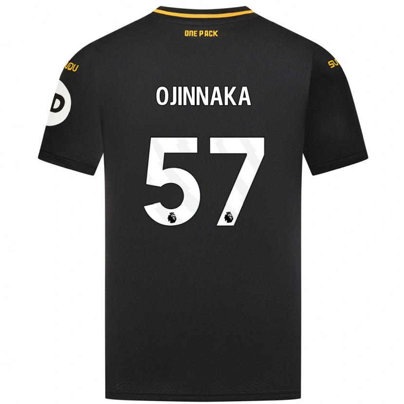 Danxen Mujer Camiseta Temple Ojinnaka #57 Negro 2ª Equipación 2024/25 La Camisa México