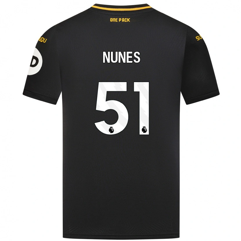 Danxen Mujer Camiseta Grazi Nunes #51 Negro 2ª Equipación 2024/25 La Camisa México