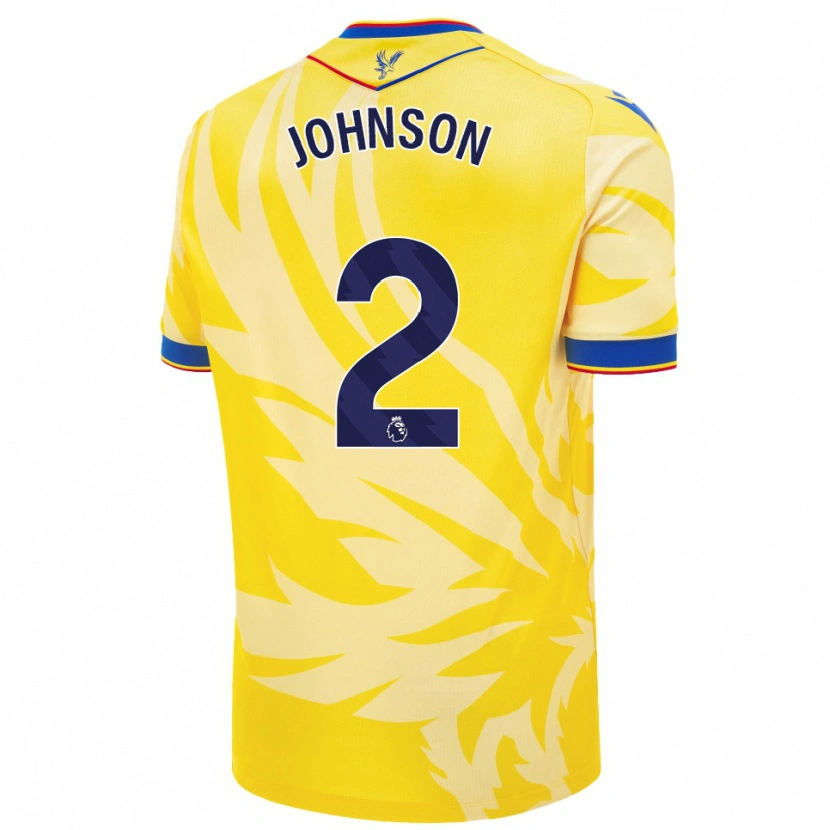 Danxen Mujer Camiseta Annabel Johnson #2 Amarillo 2ª Equipación 2024/25 La Camisa México