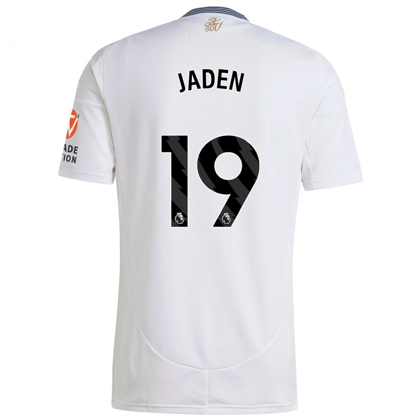 Danxen Mujer Camiseta Jaden Philogene #19 Blanco 2ª Equipación 2024/25 La Camisa México