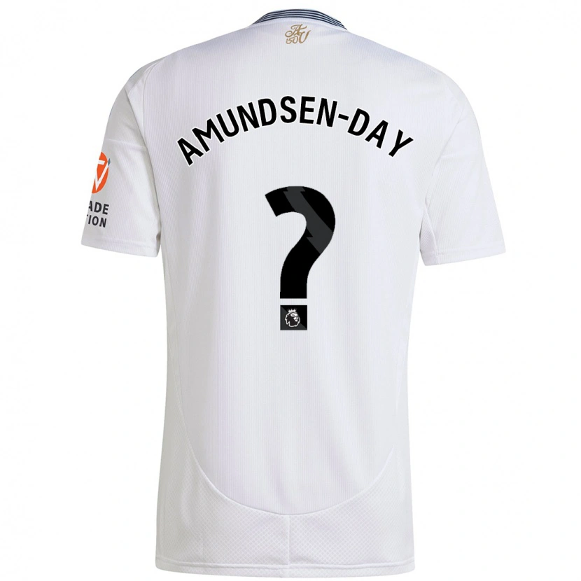 Danxen Mujer Camiseta Ethan Amundsen-Day #0 Blanco 2ª Equipación 2024/25 La Camisa México