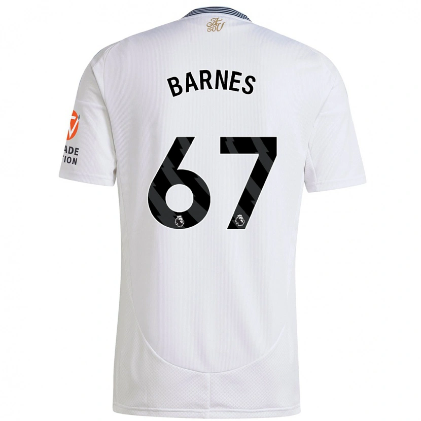 Danxen Mujer Camiseta Mikell Barnes #67 Blanco 2ª Equipación 2024/25 La Camisa México