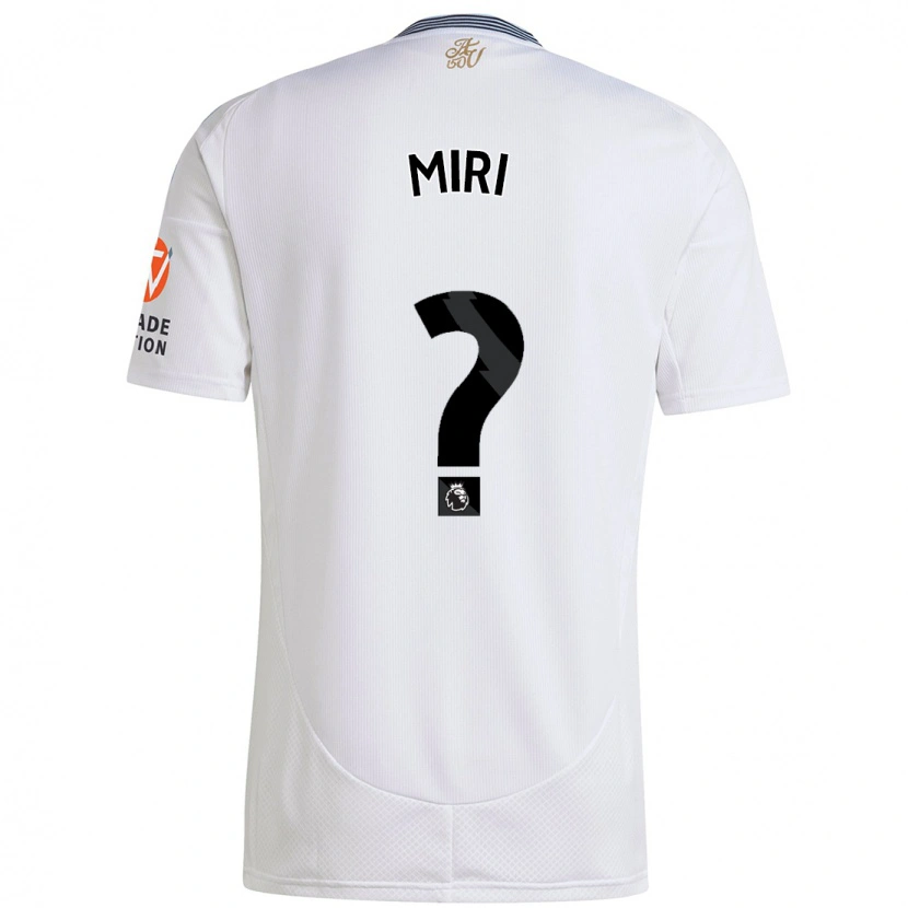 Danxen Mujer Camiseta Miri Taylor #0 Blanco 2ª Equipación 2024/25 La Camisa México