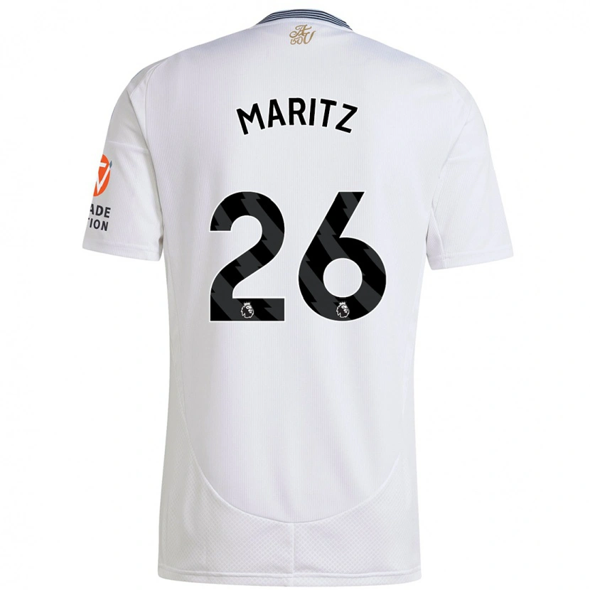 Danxen Mujer Camiseta Noelle Maritz #26 Blanco 2ª Equipación 2024/25 La Camisa México