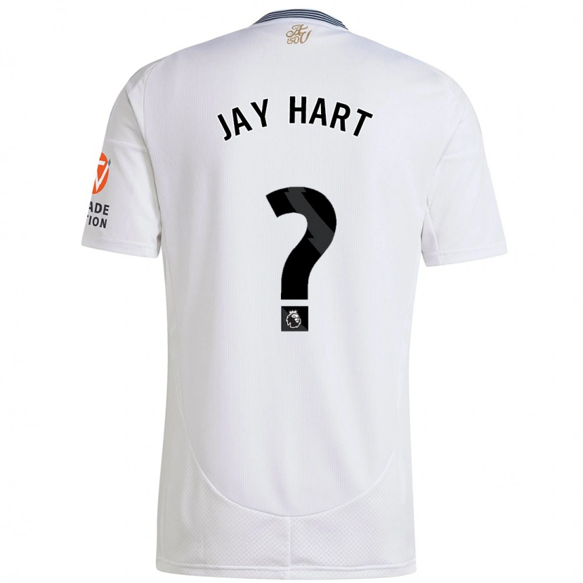 Danxen Mujer Camiseta Taylor Jay Hart #0 Blanco 2ª Equipación 2024/25 La Camisa México