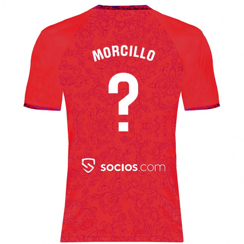 Danxen Mujer Camiseta Raquel Morcillo #0 Rojo 2ª Equipación 2024/25 La Camisa México