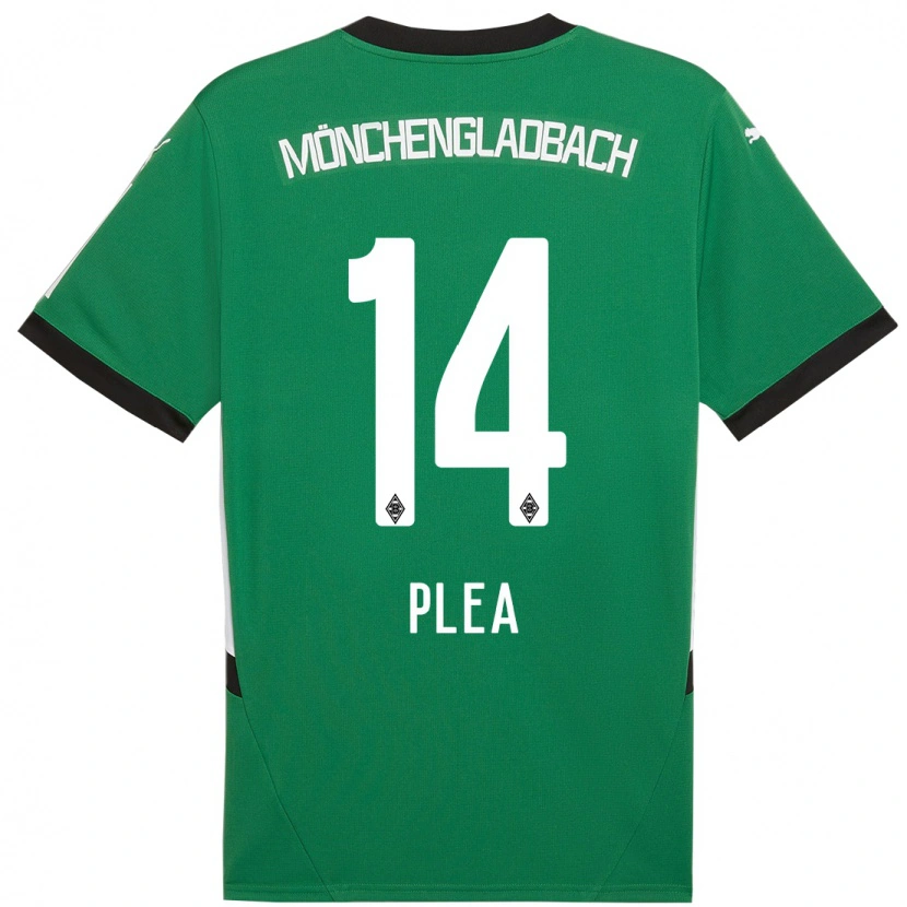 Danxen Mujer Camiseta Alassane Plea #14 Verde Blanco 2ª Equipación 2024/25 La Camisa México