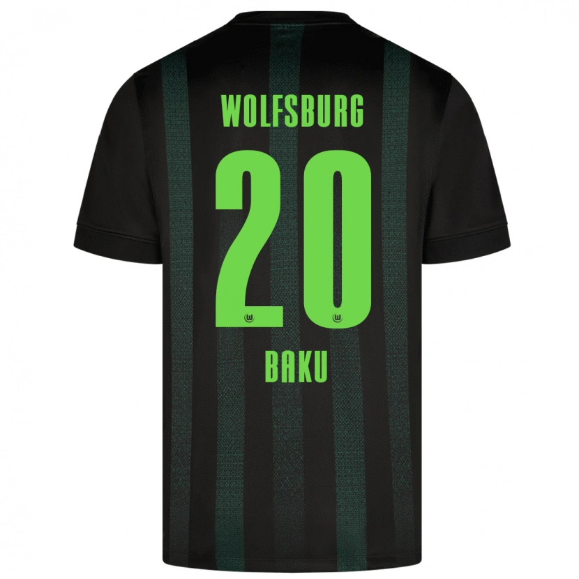 Danxen Mujer Camiseta Ridle Baku #20 Verde Oscuro 2ª Equipación 2024/25 La Camisa México