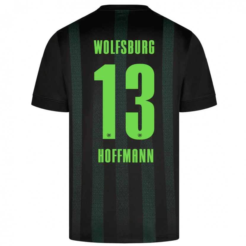 Danxen Mujer Camiseta Nils Hoffmann #13 Verde Oscuro 2ª Equipación 2024/25 La Camisa México