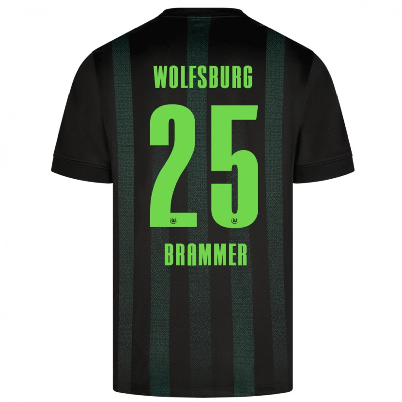 Danxen Mujer Camiseta Ole Brammer #25 Verde Oscuro 2ª Equipación 2024/25 La Camisa México