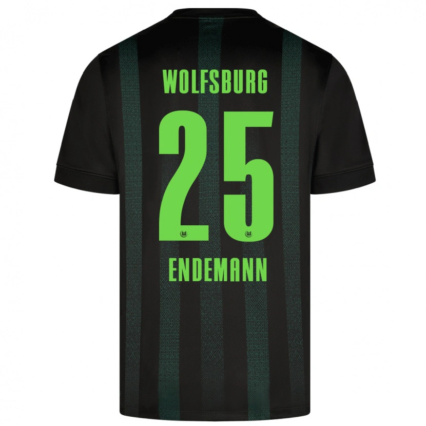 Danxen Mujer Camiseta Vivien Endemann #25 Verde Oscuro 2ª Equipación 2024/25 La Camisa México
