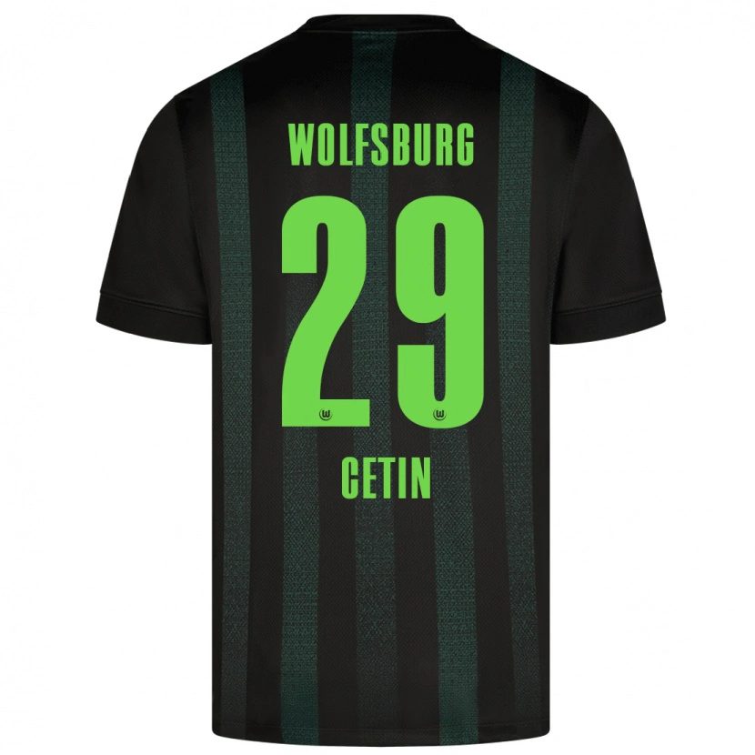 Danxen Mujer Camiseta Erkan Cetin #29 Verde Oscuro 2ª Equipación 2024/25 La Camisa México