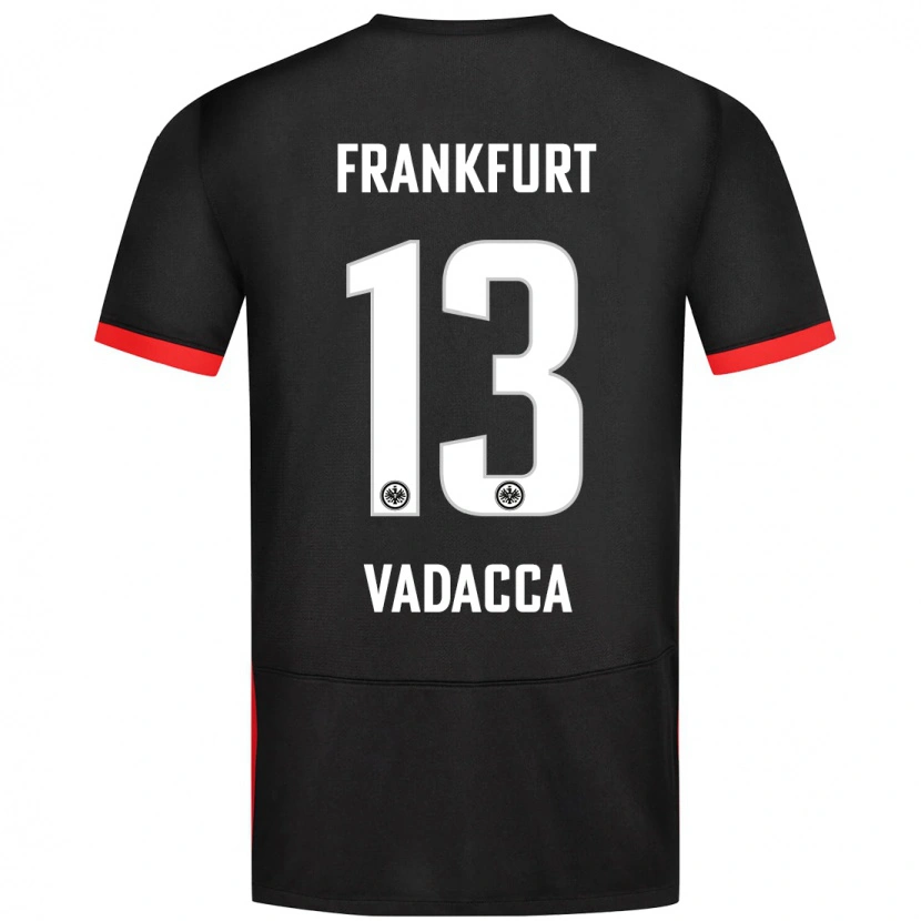 Danxen Mujer Camiseta Gianni Vadacca #13 Negro 2ª Equipación 2024/25 La Camisa México