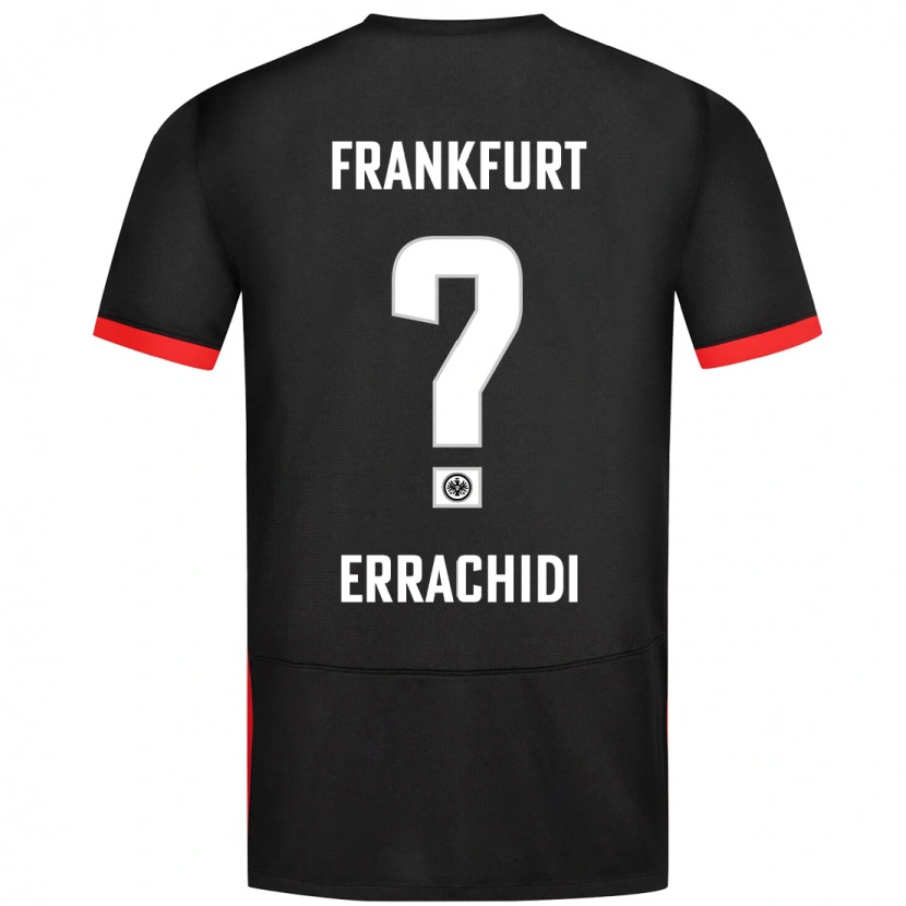 Danxen Mujer Camiseta Youness Errachidi #0 Negro 2ª Equipación 2024/25 La Camisa México