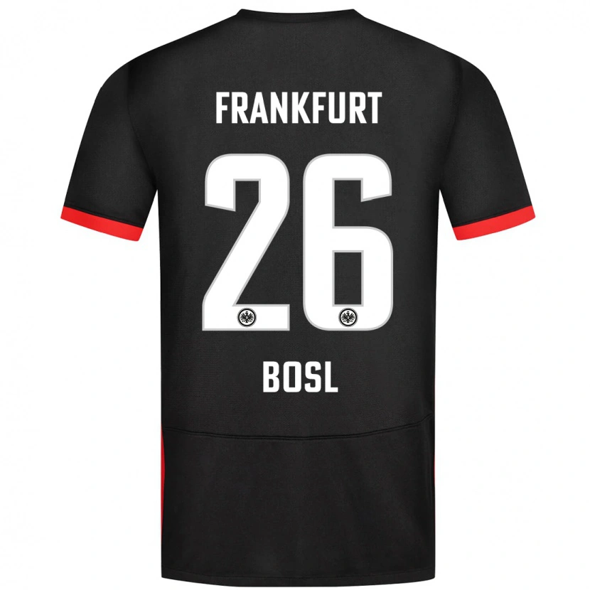 Danxen Mujer Camiseta Cara Bosl #26 Negro 2ª Equipación 2024/25 La Camisa México