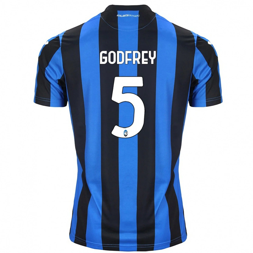 Danxen Niño Camiseta Ben Godfrey #5 Azul Negro 1ª Equipación 2024/25 La Camisa México