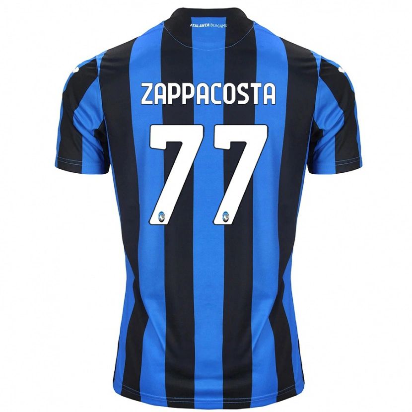 Danxen Niño Camiseta Davide Zappacosta #77 Azul Negro 1ª Equipación 2024/25 La Camisa México