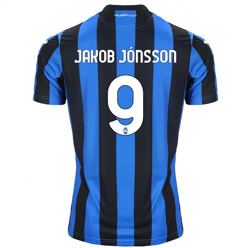Danxen Niño Camiseta Birkir Jakob Jónsson #9 Azul Negro 1ª Equipación 2024/25 La Camisa México