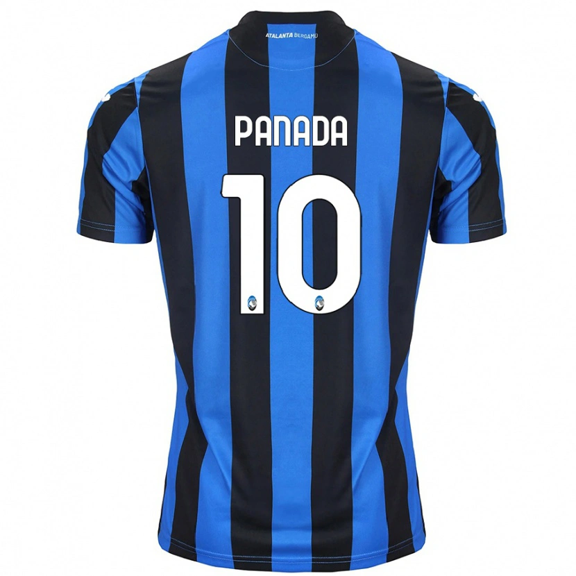 Danxen Niño Camiseta Simone Panada #10 Azul Negro 1ª Equipación 2024/25 La Camisa México